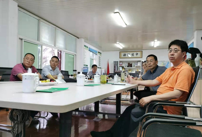 公司迎接四川省核心保種場三年一次的復驗工作